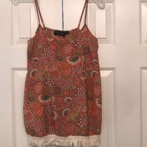 Savannah Rae Colorful Flowy Sleeveless Top